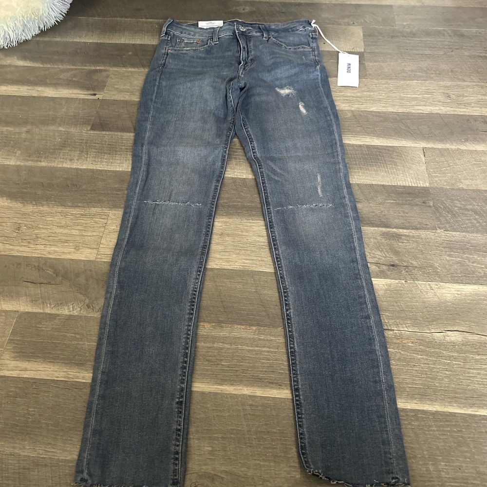 &‎ Denim Skinny Jeans Womens size 25 Blue Stretch Denim